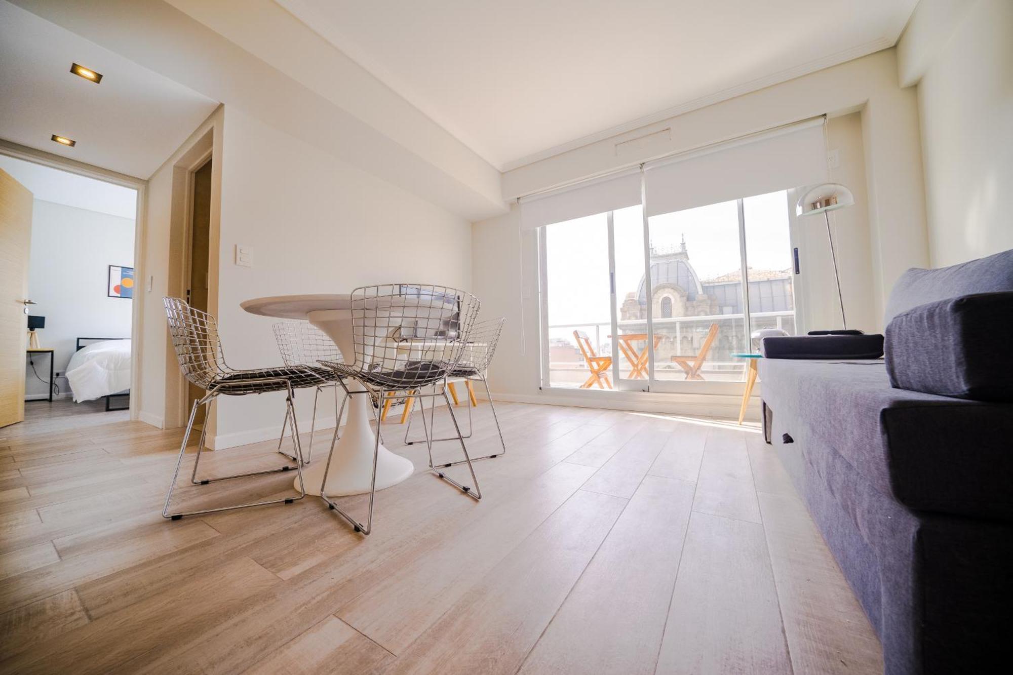 Apartamento Elegante Y Moderno Departamento Con Terraza *